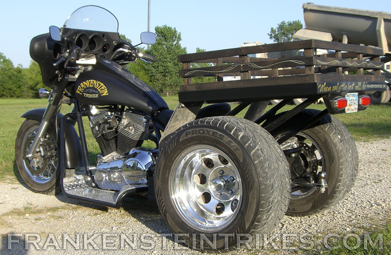 Frankenstein Trikes Pick-Up Trike Custom trike Conversion Photo